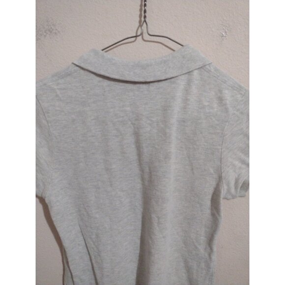 Polo Ralph Lauren The Mesh Mini Short Sleeve Dress Women's Small S Gray - Picture 7 of 10